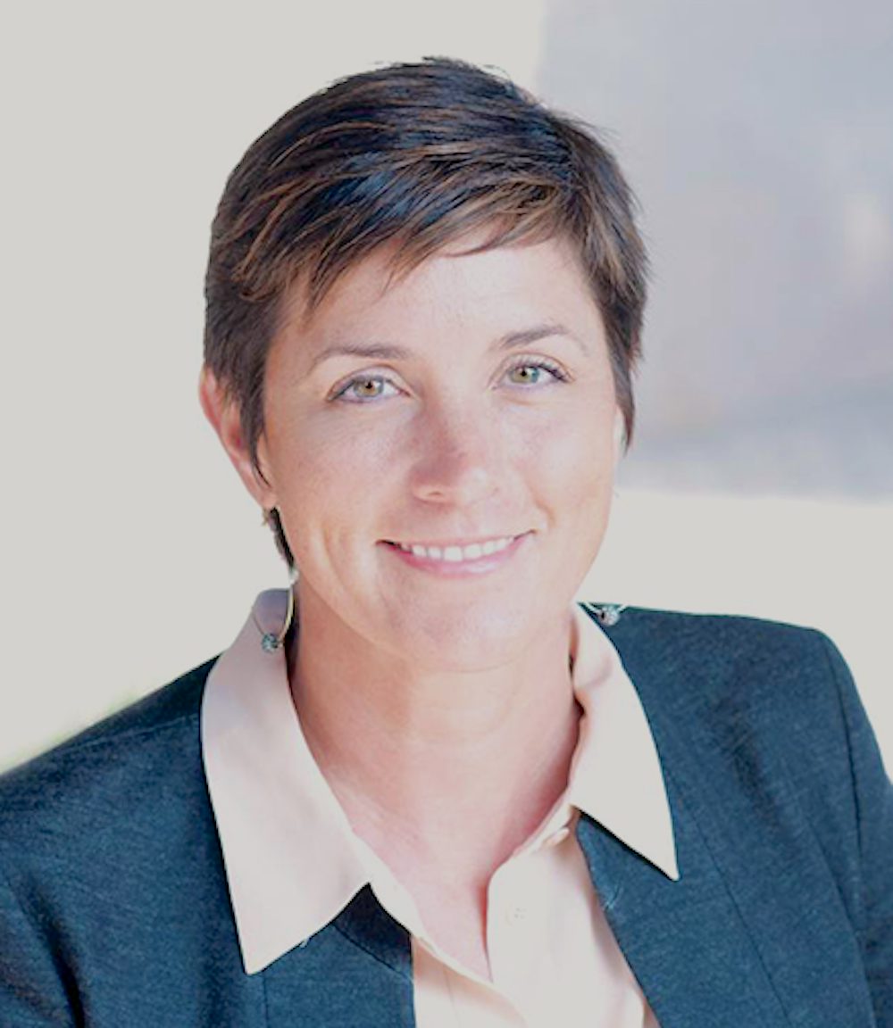 A picture of Heifer Board Member Ashley Stone.