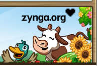 Zynga.org logo with farm animals