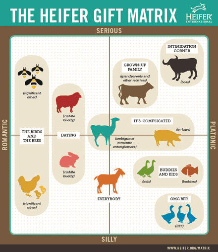 The Heifer Gift Matrix