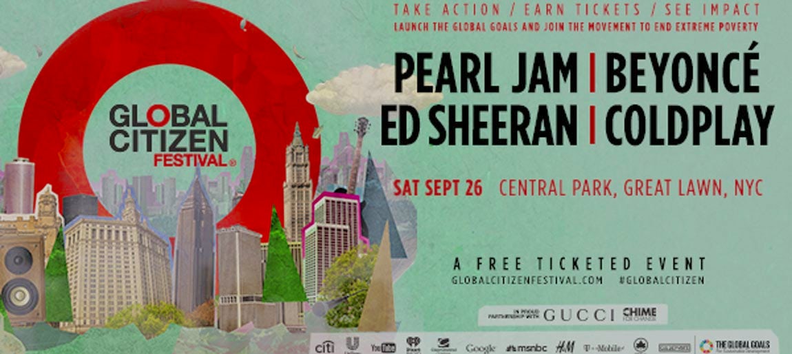 How To Win a Ticket to the Global Citizen Festival Heifer International