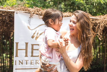 Actress Danielle Campbell recently visited Heifer projects in Guatemala.