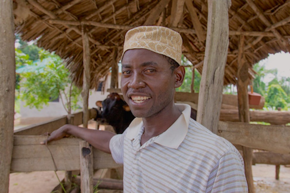 Gift of a Cow Changes Family's Fortune in Tanzania