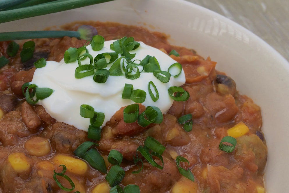 How To Make Heifer Farm's Veggie Chili Recipe