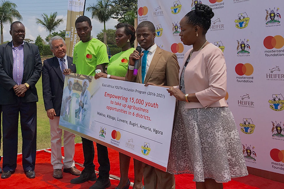 Heifer and Mastercard Foundation Launch East Africa Youth Inclusion Program