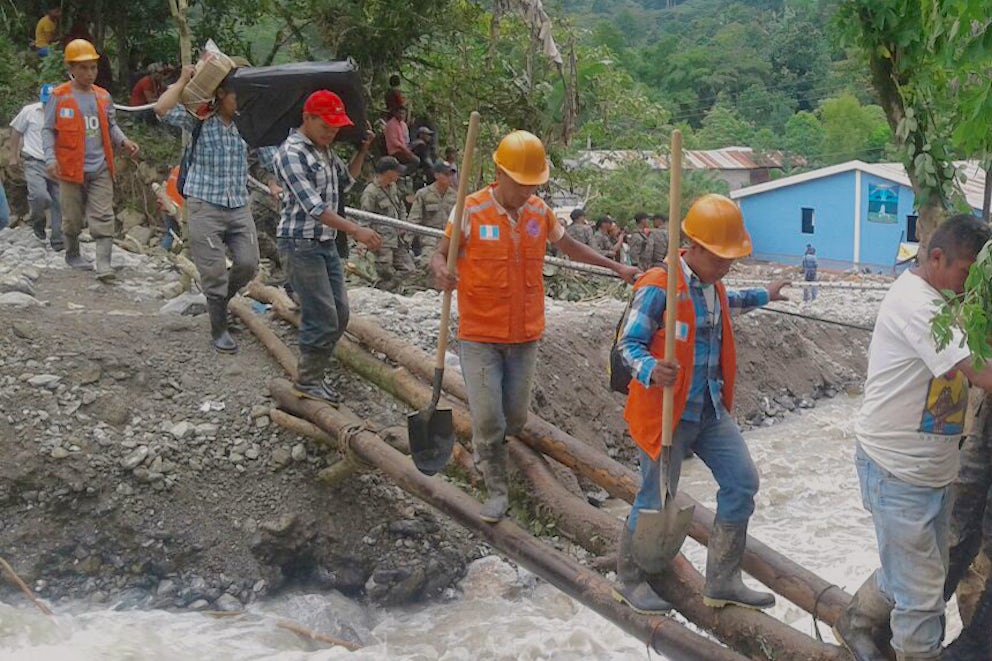 Disaster Support in Guatemala in Wake of Floods, Mudslides