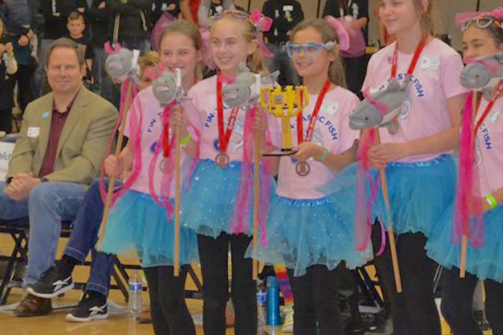 All-Girls Robotics Team Solve Real Third World Problems with LEGO Bricks