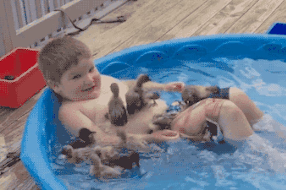 Swimming away from negativity, swimming away from anxiety, swimming into a new year!