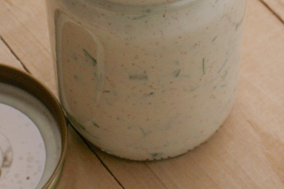 Don't let the raw veggies fake people out. Brag about your homemade dressing.