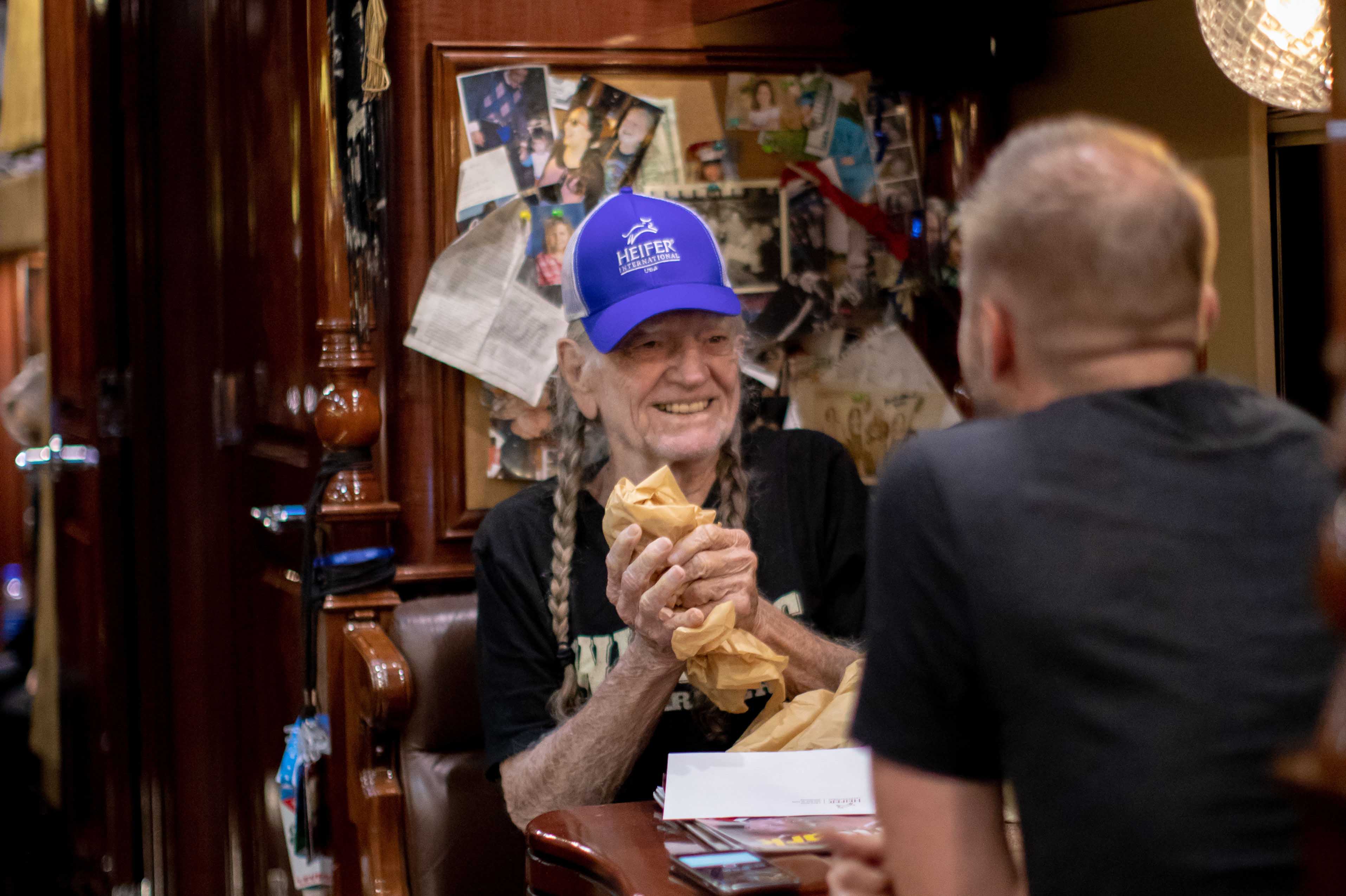Writer and editor extraordinaire Jason Woods interviews Willie Nelson in August 2018 