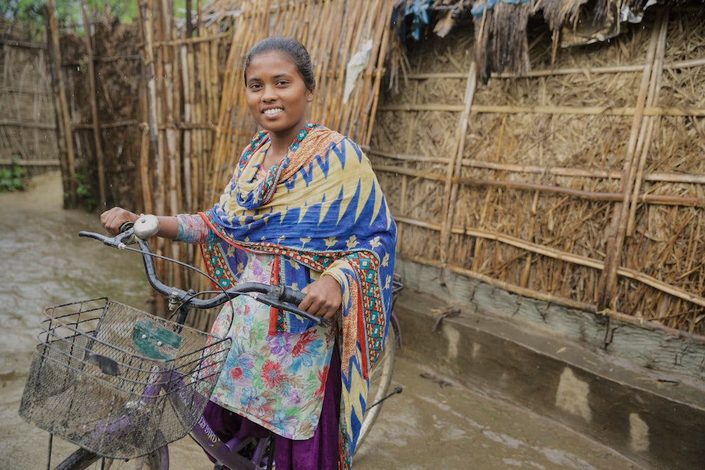 Seizing Life By The Handlebars: Meet The First Woman to Ride a Bike in this Small Town