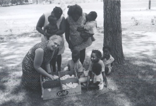 Chicks from Heifer Project are delivered to a family in Prentiss, Mississippi.