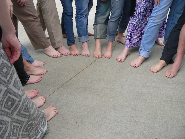 One Day Without Shoes Group Photo