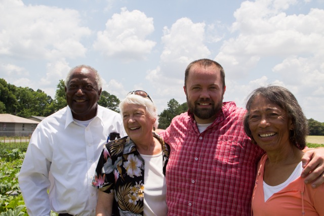 Heifer supporters and staff visit Arkansas Delta.