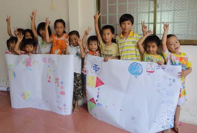 Children Learn Cornerstones in Vietnam
