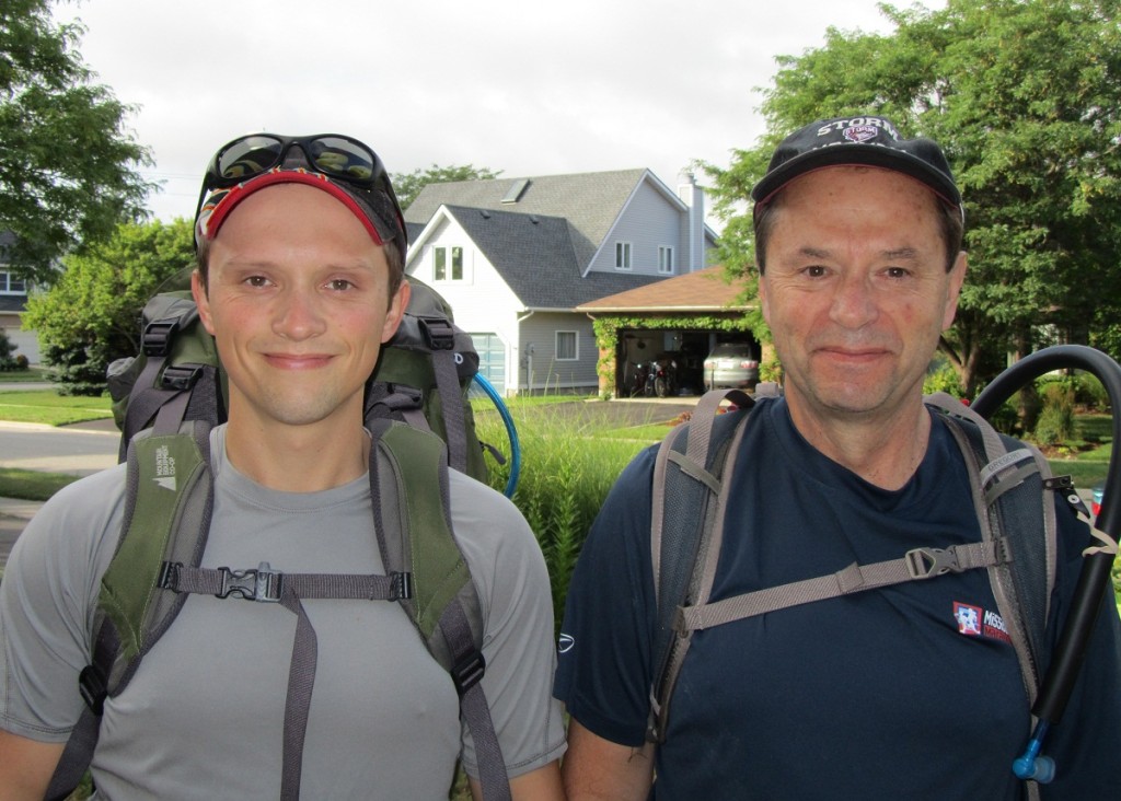 Kilimanjaro climbers Brendan and Randy Bagg