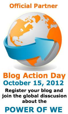 Heifer International is an NGO partner with Blog Action Day 2012