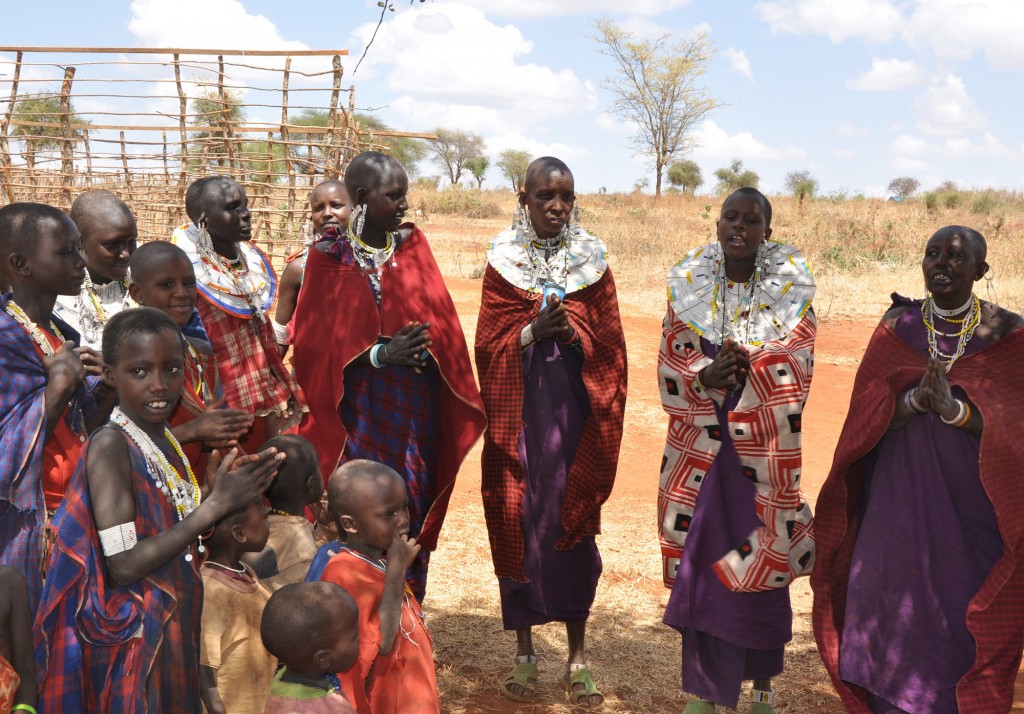 Masai women in Tanzania