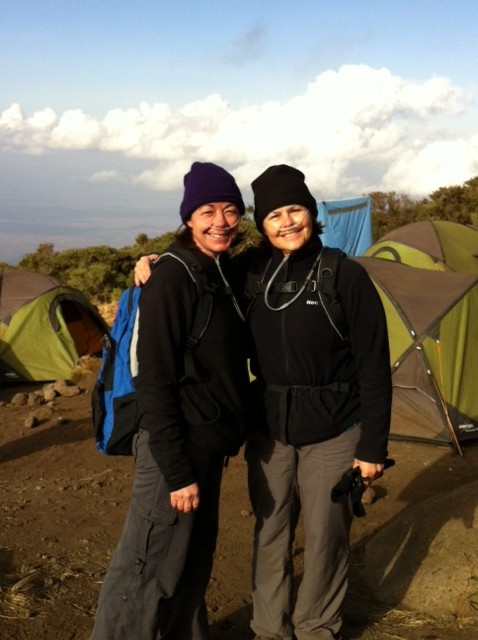 Elanco colleagues preparing to summit Kilimanjaro