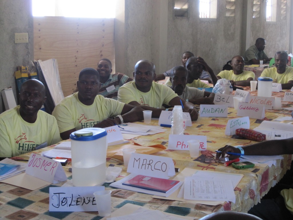 Haiti REACH training participants.