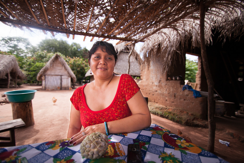 Agronomist Vanessa Mendoza is a role model for many of the girls she works with in chocolate-harvesting communities.