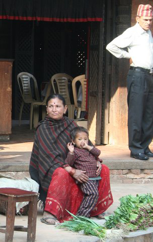 Mother in Nepal