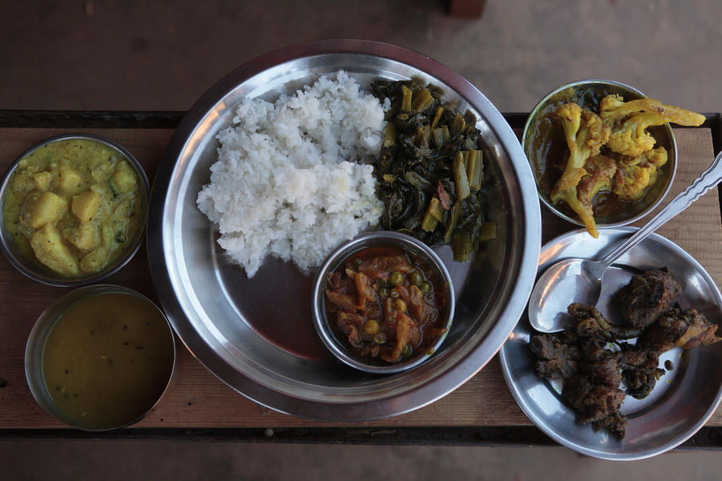 Nepal lunch