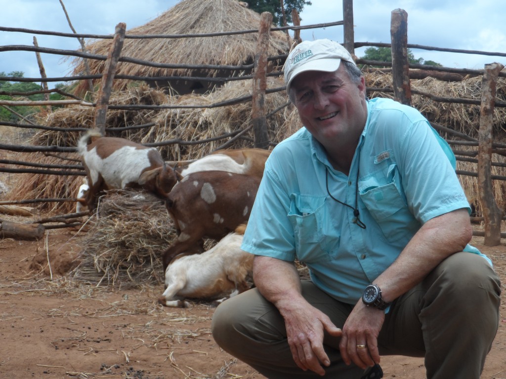 Heifer International staffer in Zambia