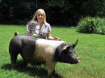 Becky Mauer gives to Heifer International