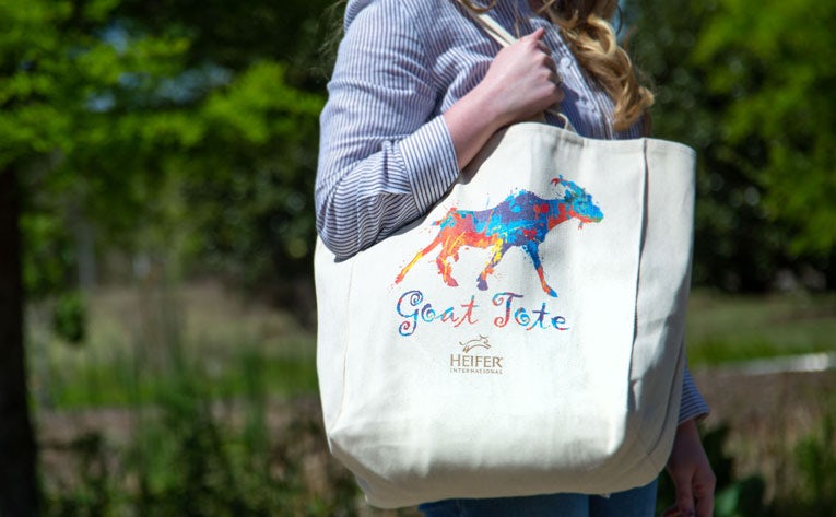 Friends Of Heifer Goat Tote | Heifer International