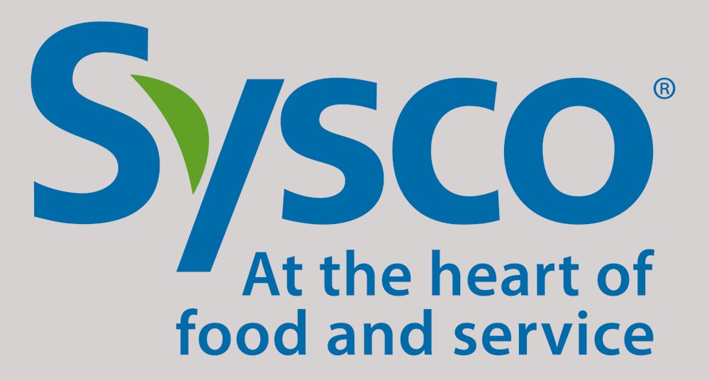 Sysco logo - at the heart of food and service.