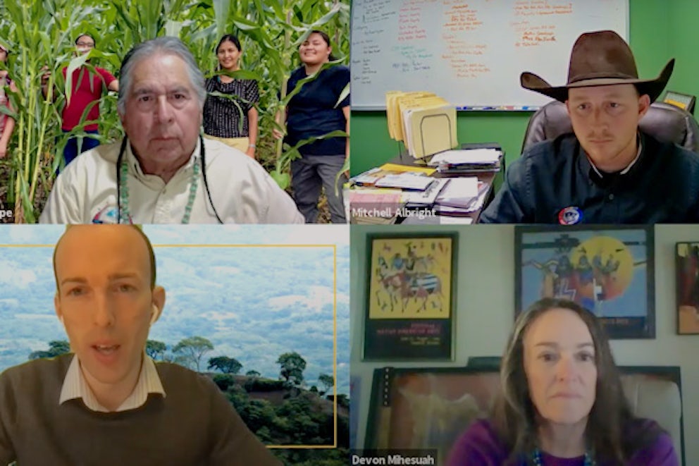 Earth Day Virtual Panel: Lessons from Indigenous Agriculture for Achieving Food Sovereignty.