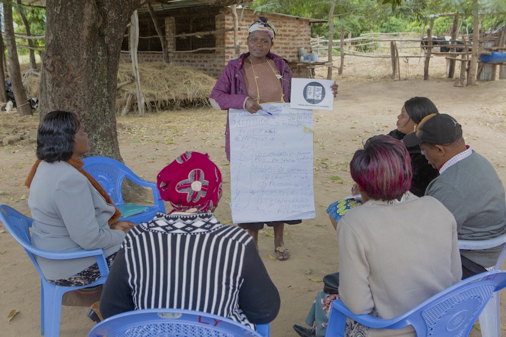 A Heifer training on education and communication