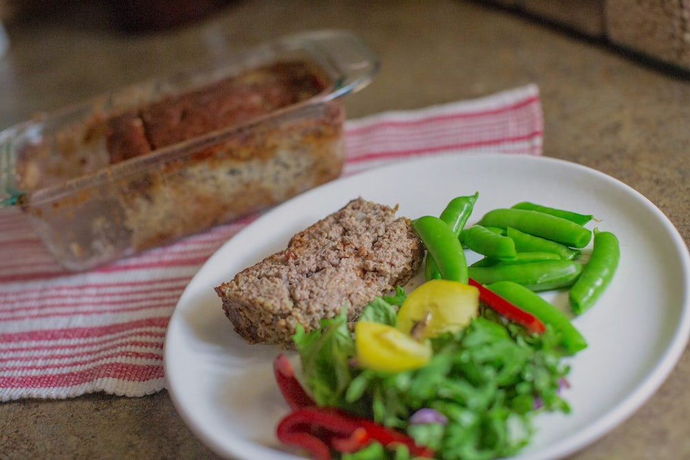 My mom's meatloaf is so good, it's therapeutic. It's the dinner-version of a warm hug!