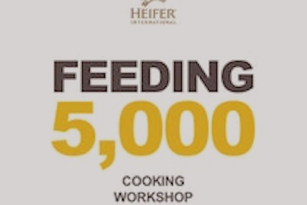 Feeding 5,000 Cooking Workshop.