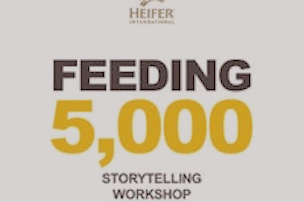 Feeding 5,000 Storytelling Workshop.
