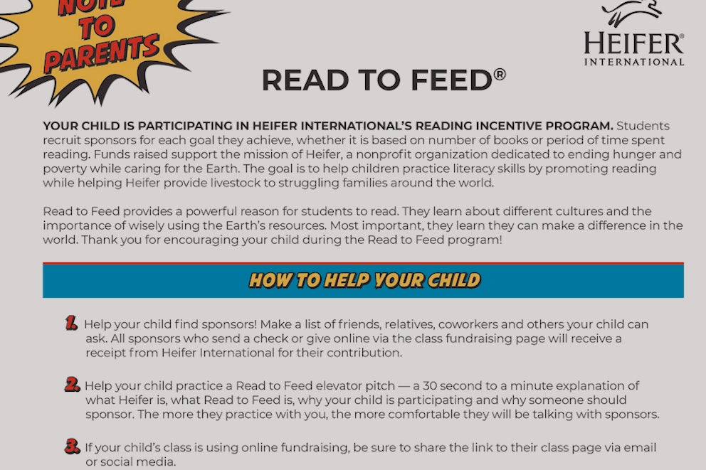 image of letter to parents