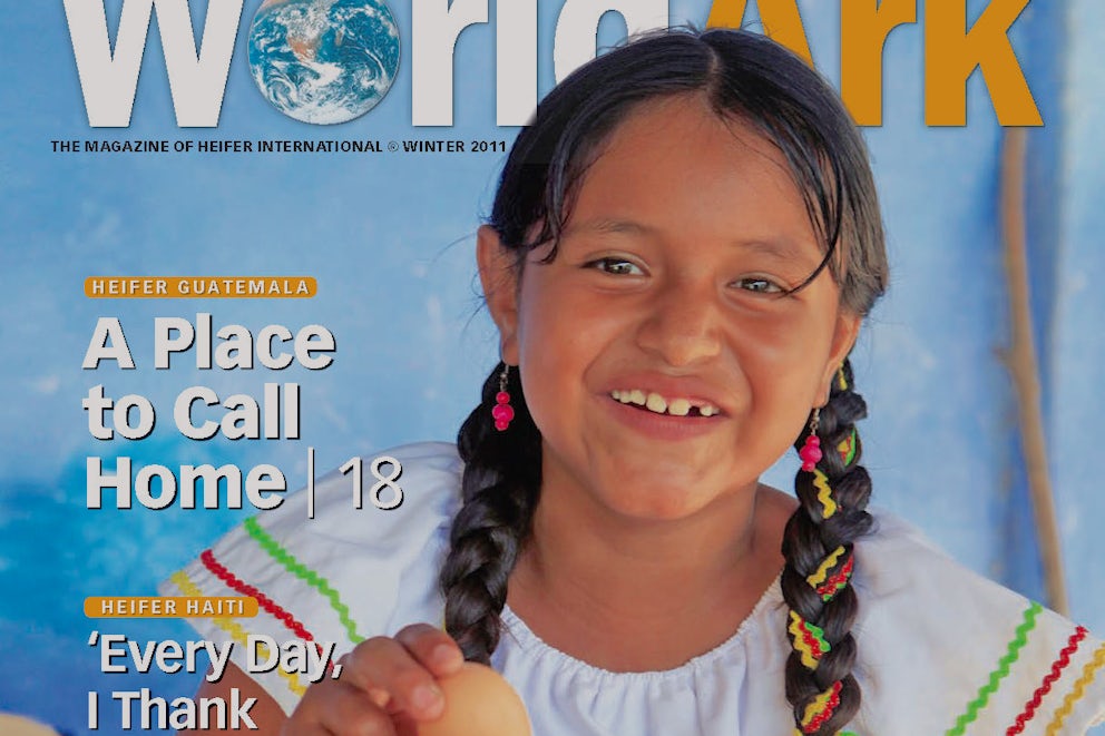 World Ark 2011 Winter Issue Cover.